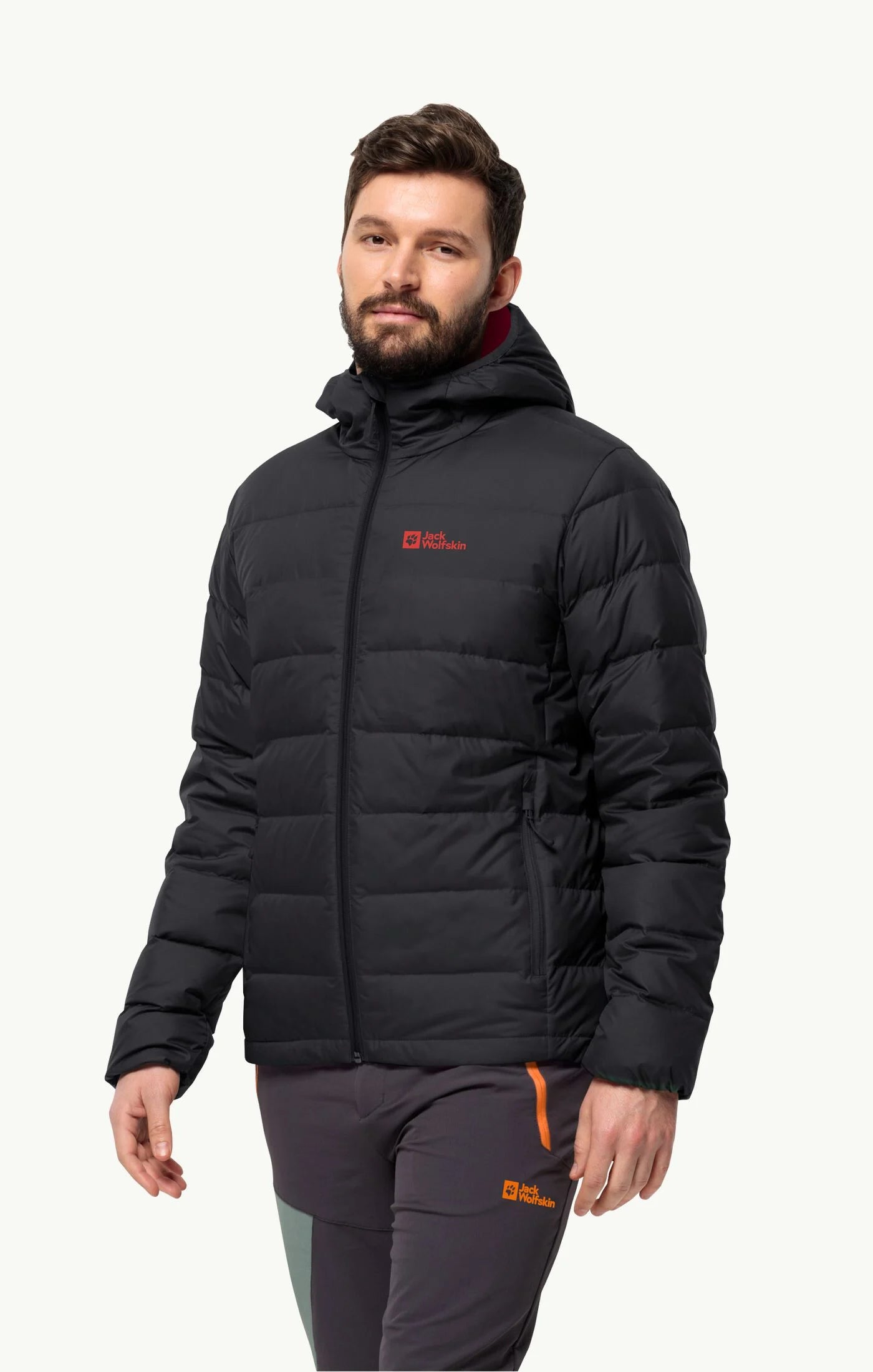 Jack wolfskin puffer jacket with hood hotsell