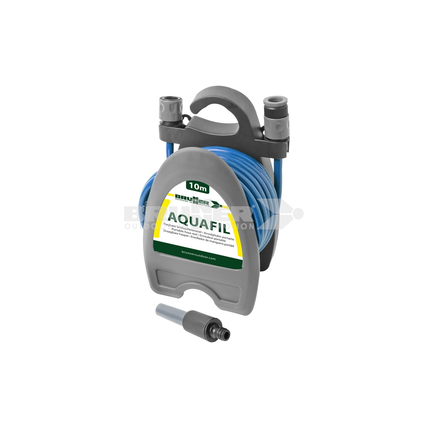 Brunner Aquafil Water Hose Reel 10m