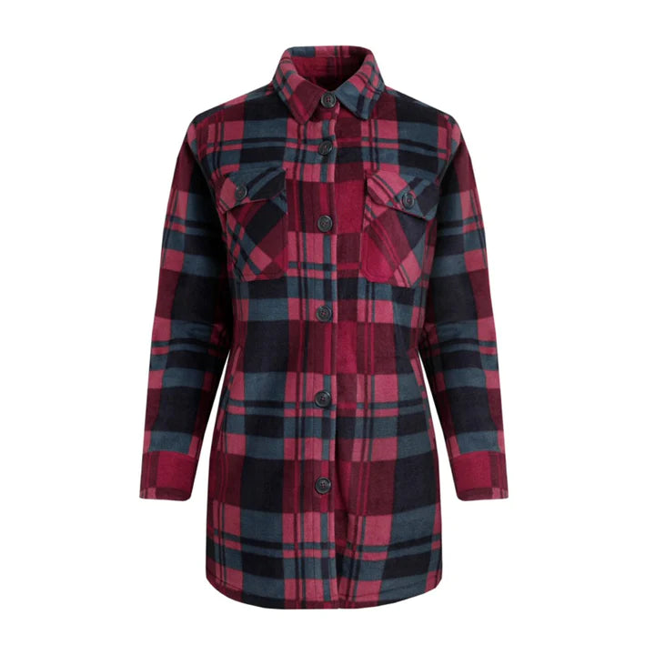 Weird Fish Ladies Autumn Oversized Check Fleece Shacket – Jacksons
