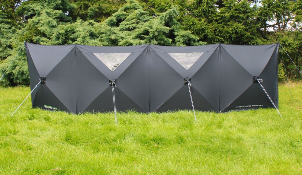 outdoor revolution pronto pro 4 panel pop up windbreak