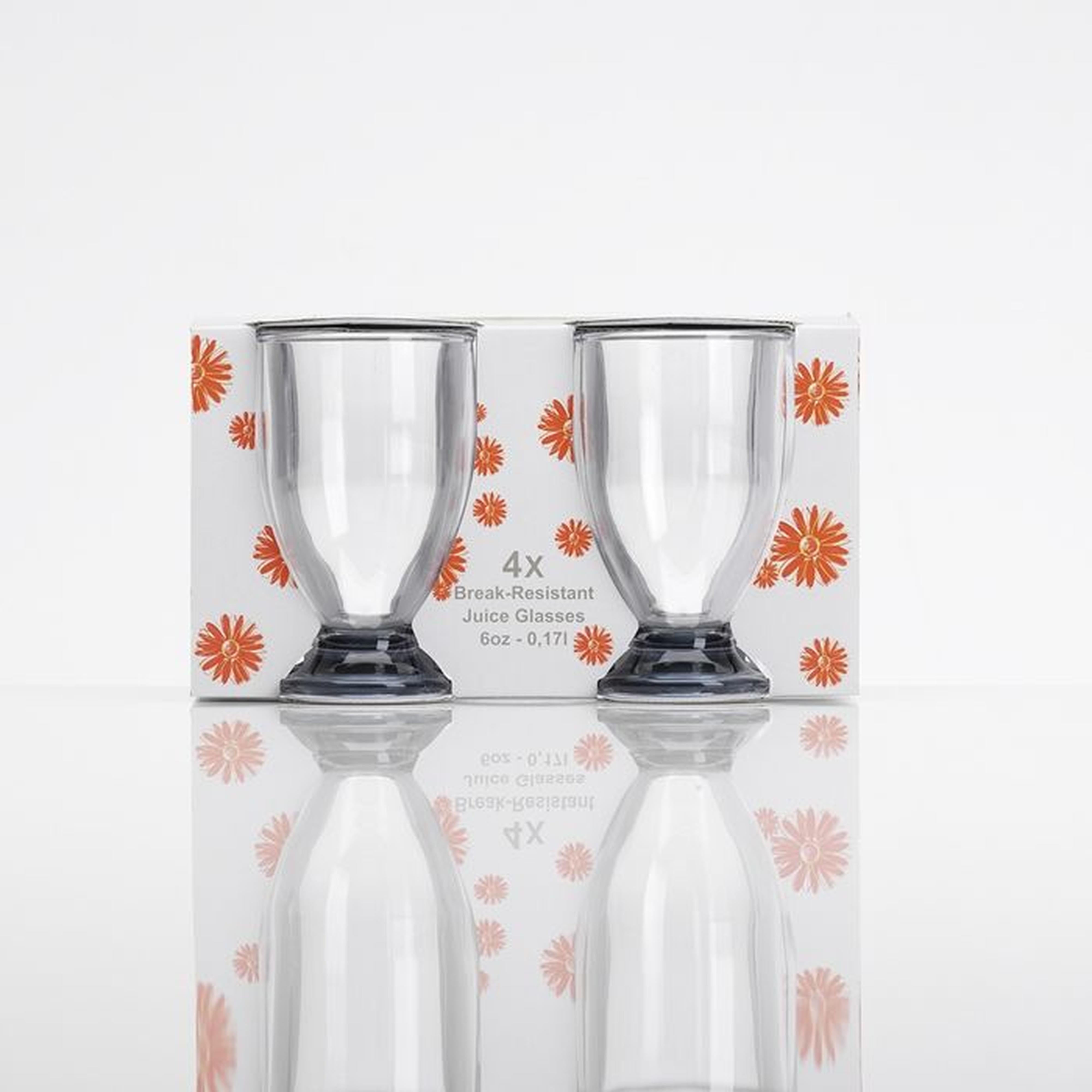 4 oz store juice glasses