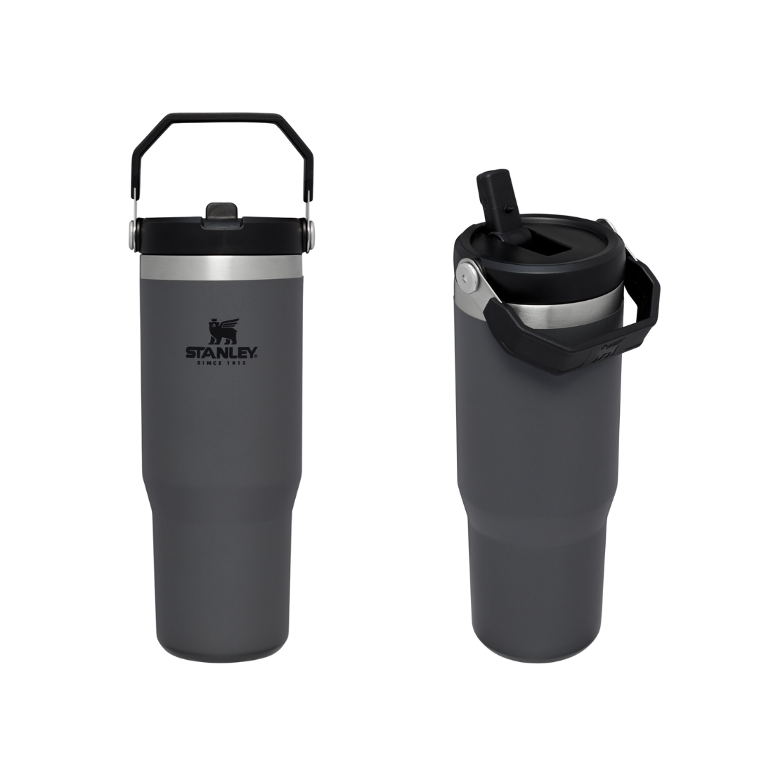 Stanley Iceflow Flip Straw Tumbler 0.89L Charcoal