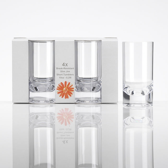 flamefield acrylic slim jim glass clear