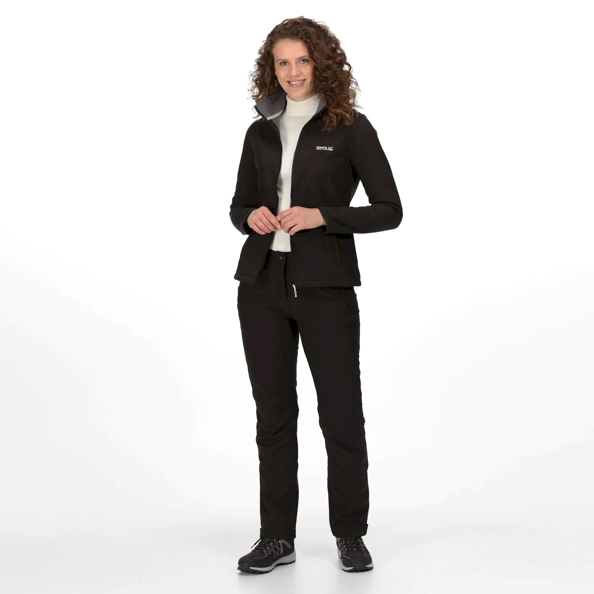 Regatta Ladies Geo Soft Shell II Walking Trousers Black – Jacksons