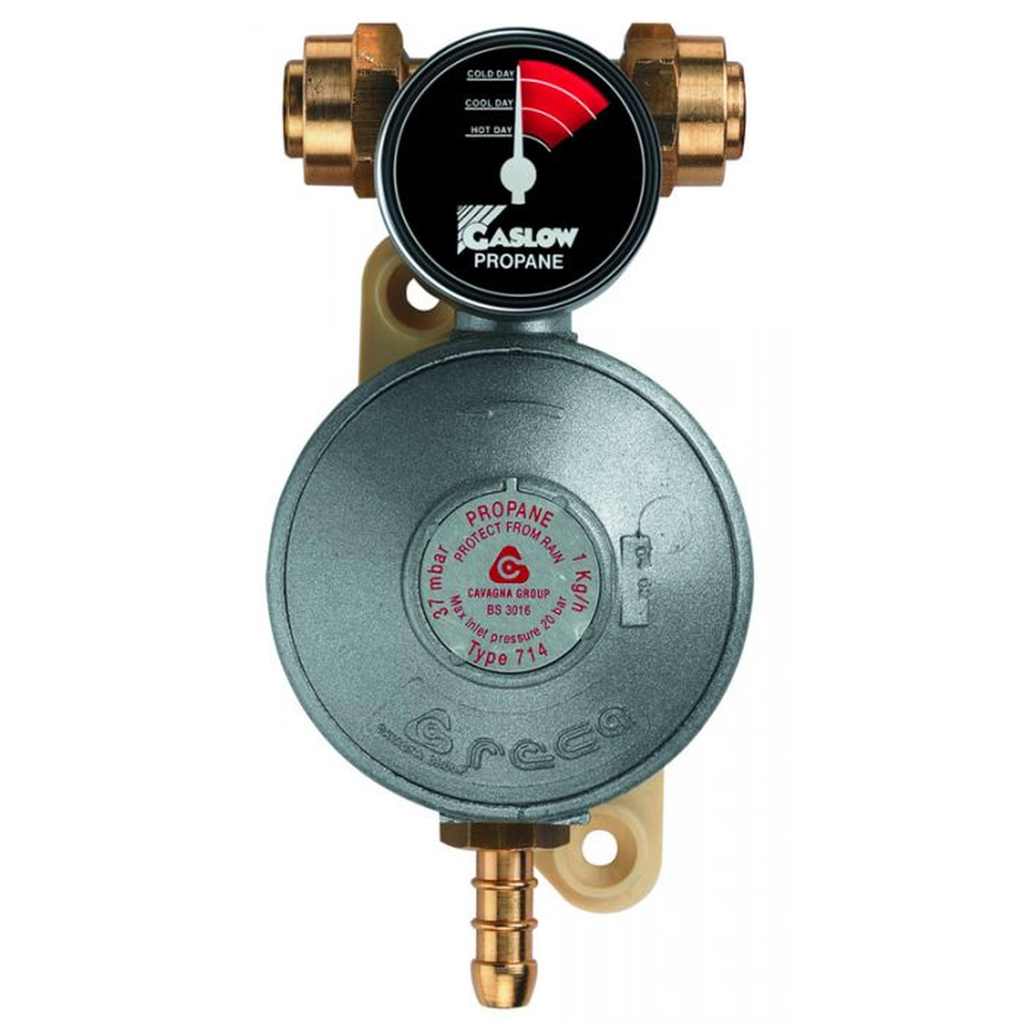 Manual changeover Regulator (Butane & Propane) from Jacksons of Old Arley