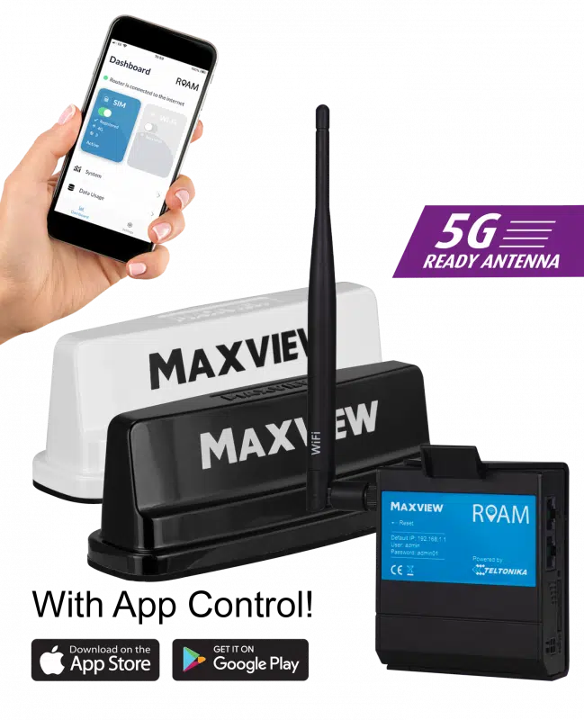 Maxview Roam Campervan Wi-fi system White