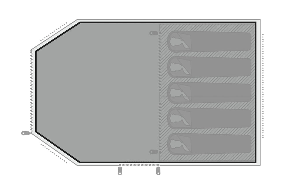 Easy Camp Hamra 5 Tent Footprint