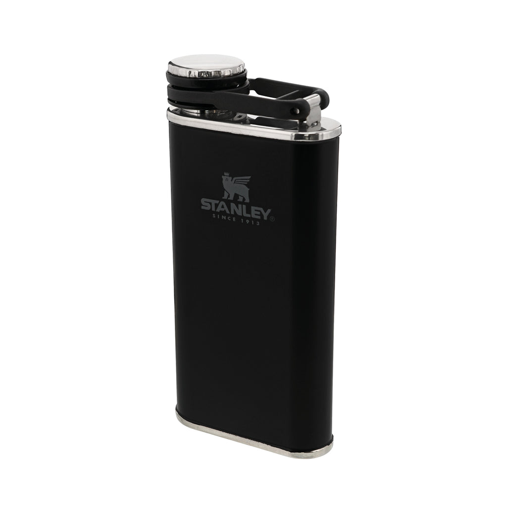Stanley Flask Classic Easy Fill Wide Mouth Flask 0.23L Matte Black Pebble