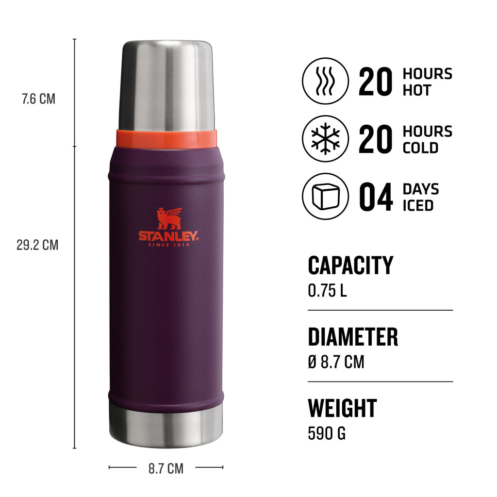 Stanley Legendary Flask Classic Vacuum Bottle 0.75L Plum