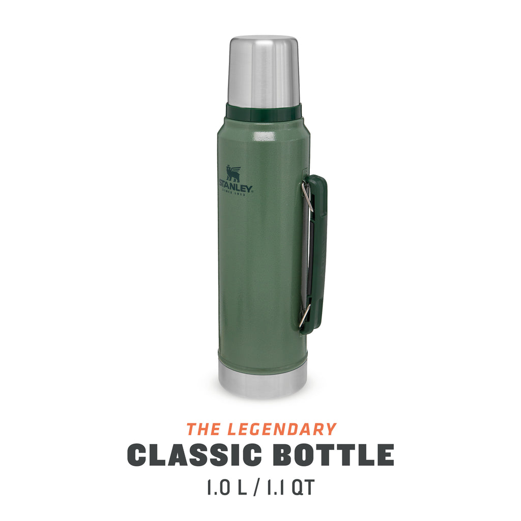 Stanley Legendary Flask Classic Vacuum Bottle 1L Hammertone Green