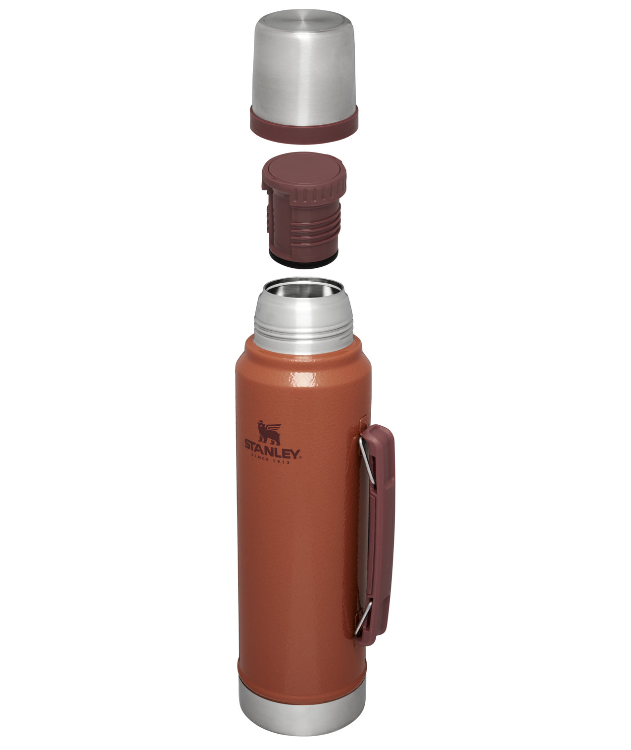 Stanley Legendary Flask Classic Vacuum Bottle 1L Hammertone Clay