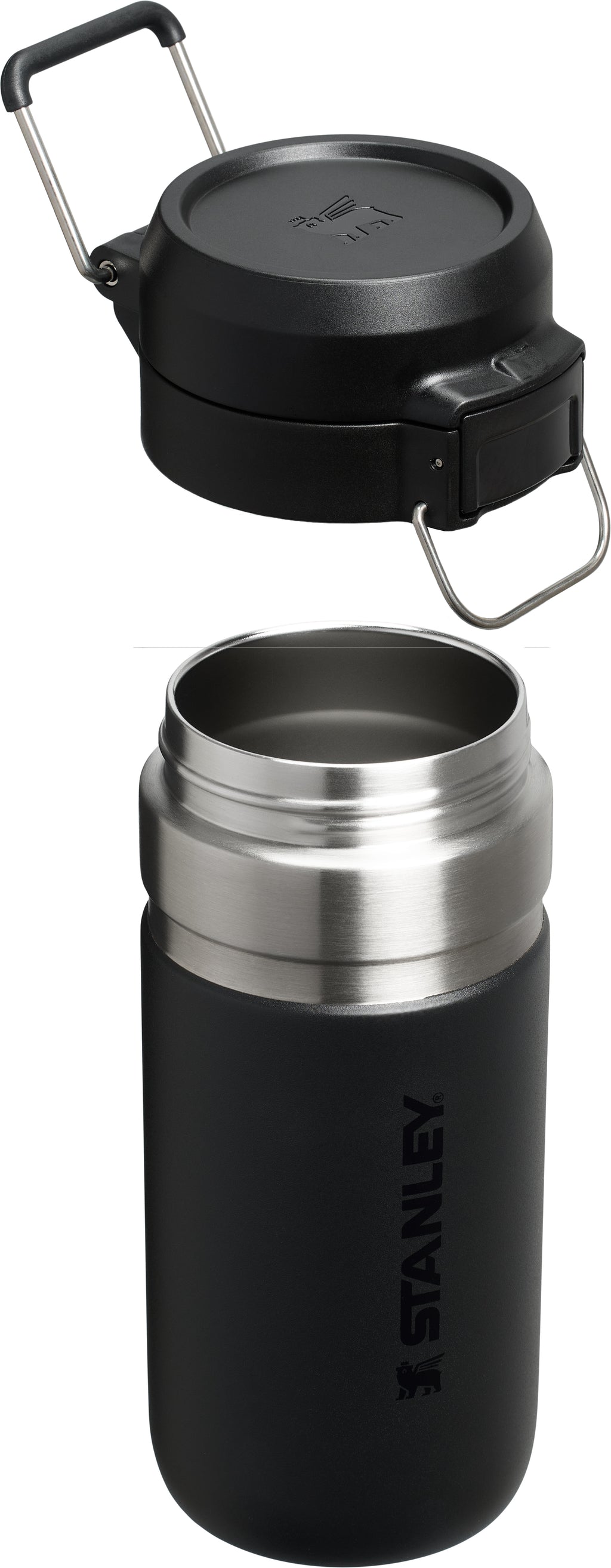 Stanley Go Quick Flip Water Bottle 0.47L Black