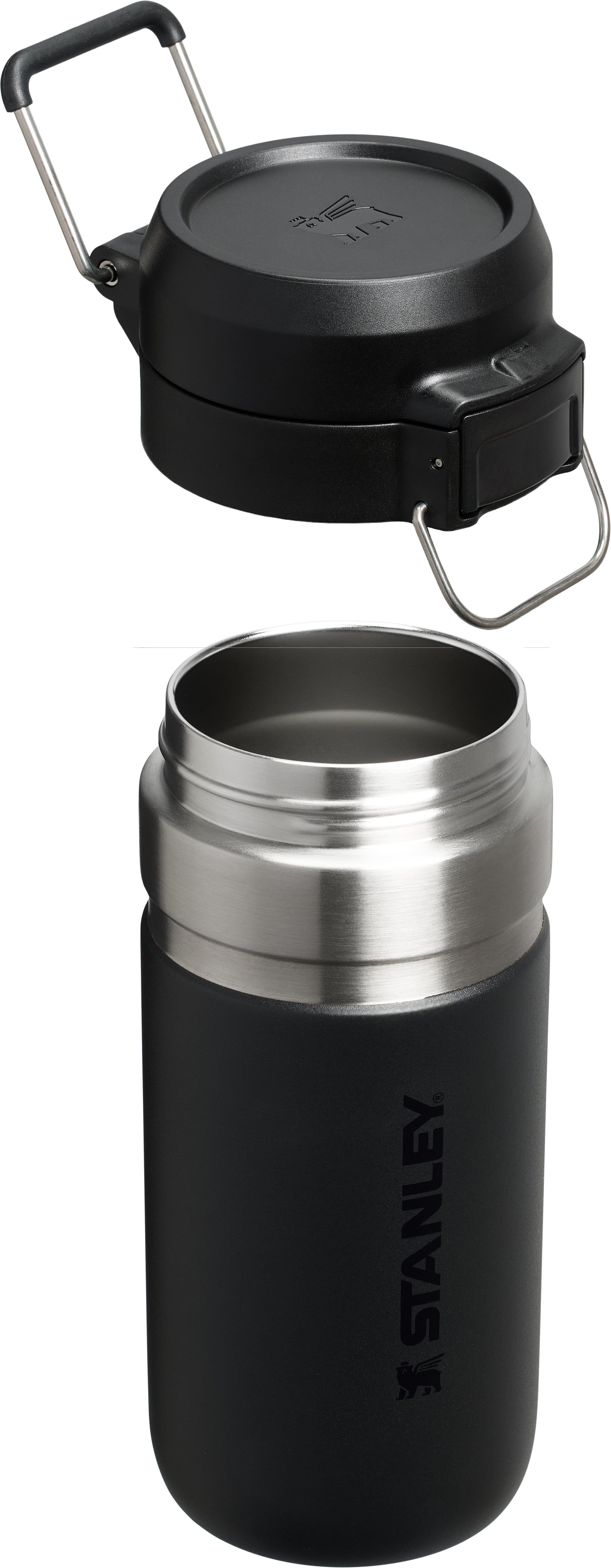 Stanley Go Quick Flip Water Bottle 0.47L Black