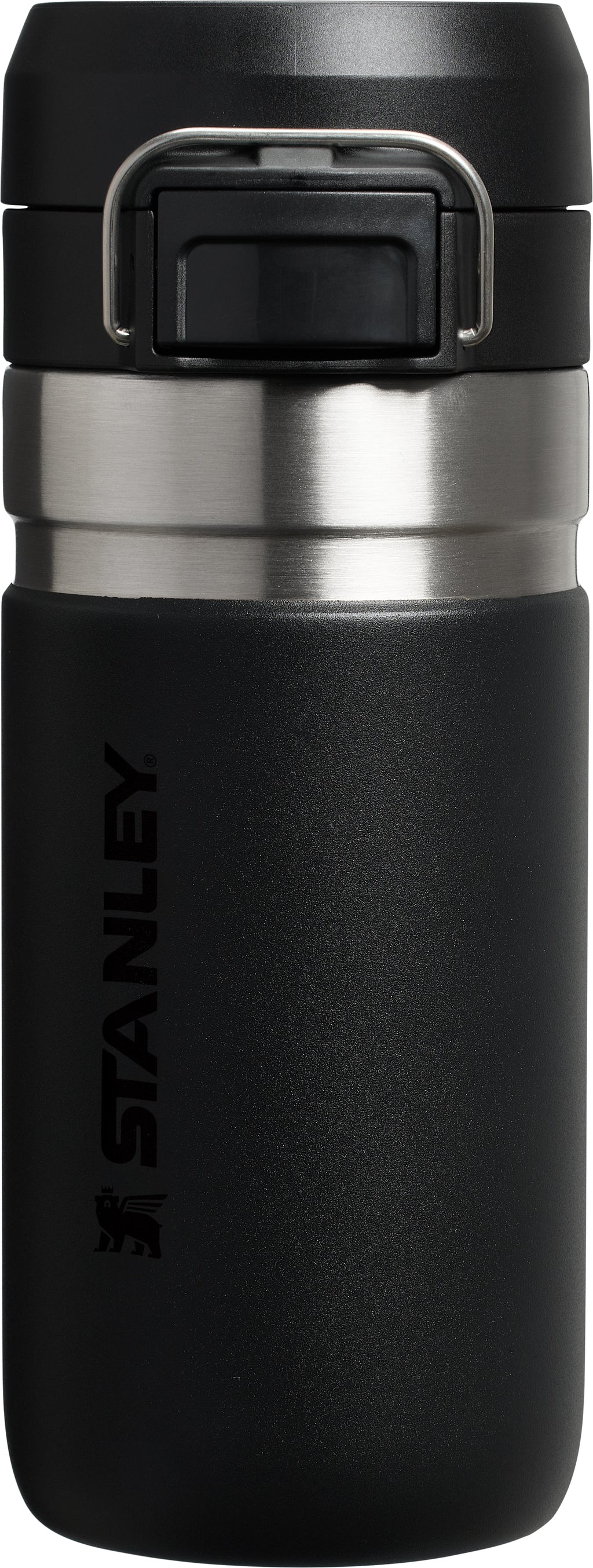 stanley go quick flip water bottle 0.47 litre black