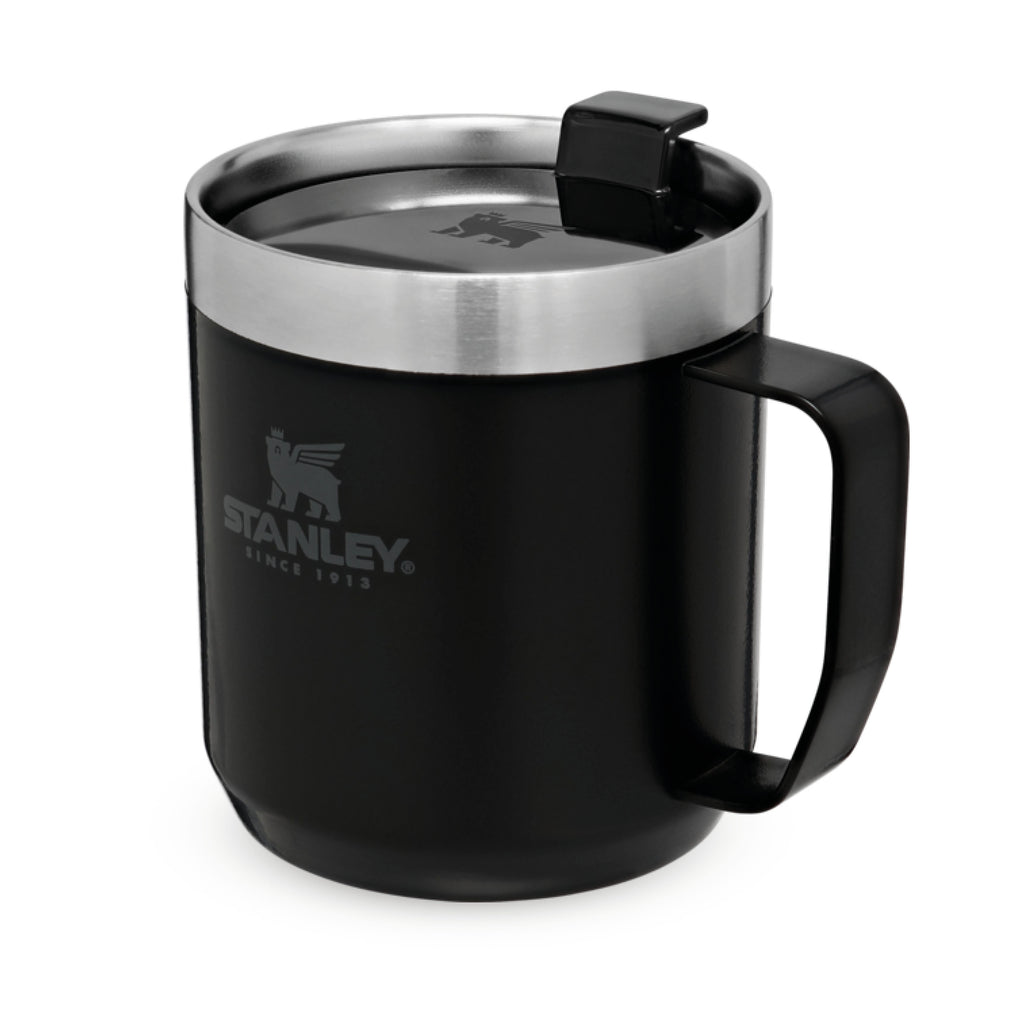 stanley legendary stay hot camp mug 0.35l Matte Black Pebble
