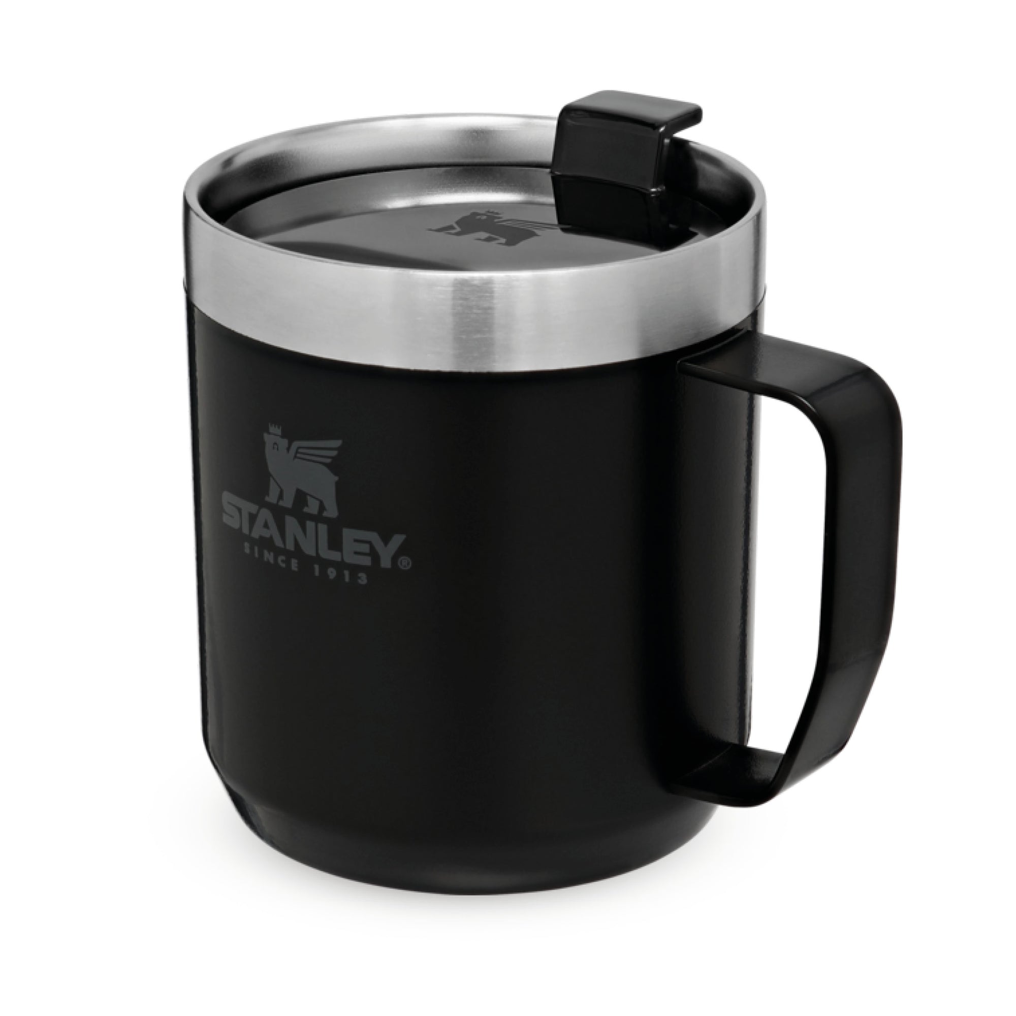 stanley legendary stay hot camp mug 0.35l Matte Black Pebble
