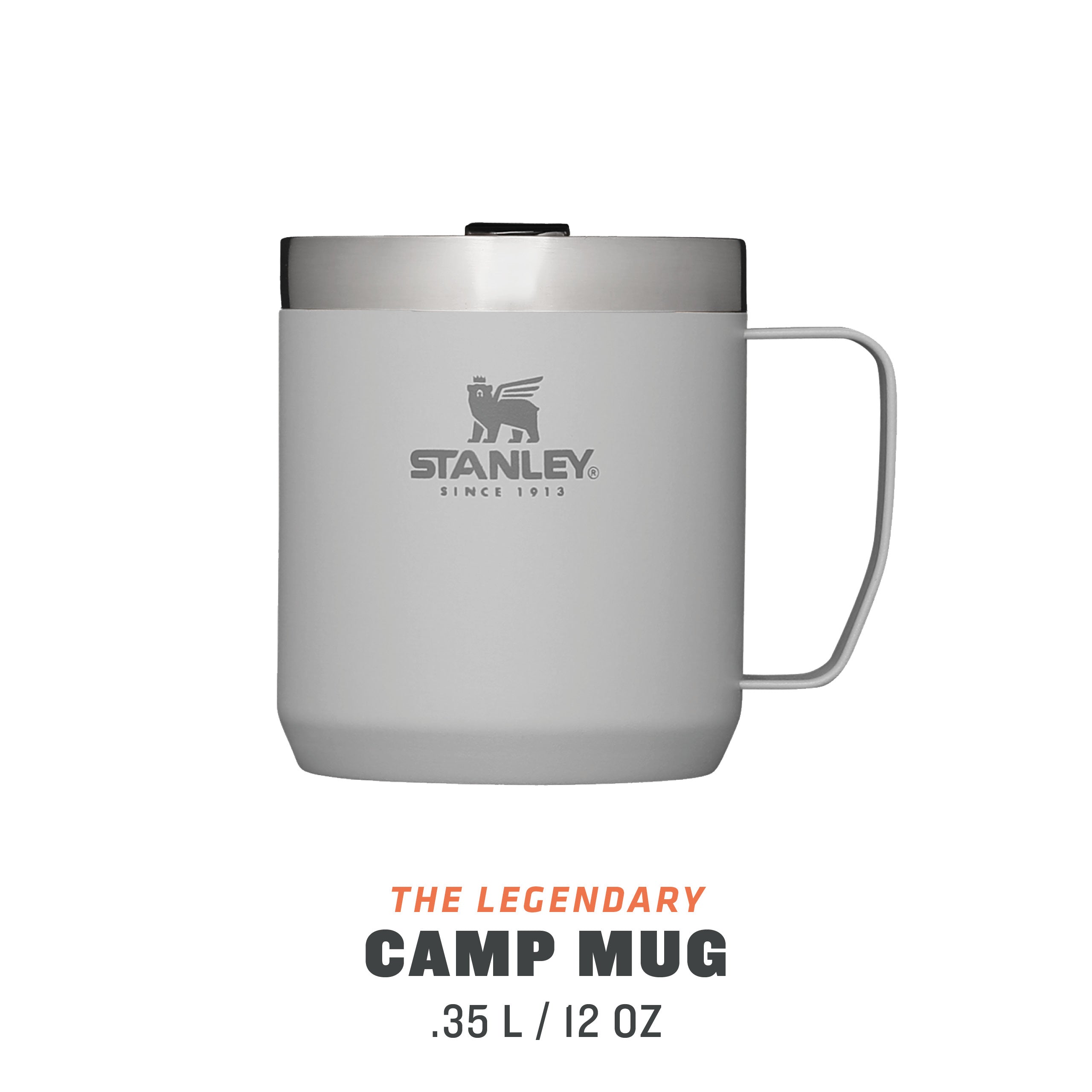 Stanley Legendary Stay Hot Camp Mug 0.35L Ash
