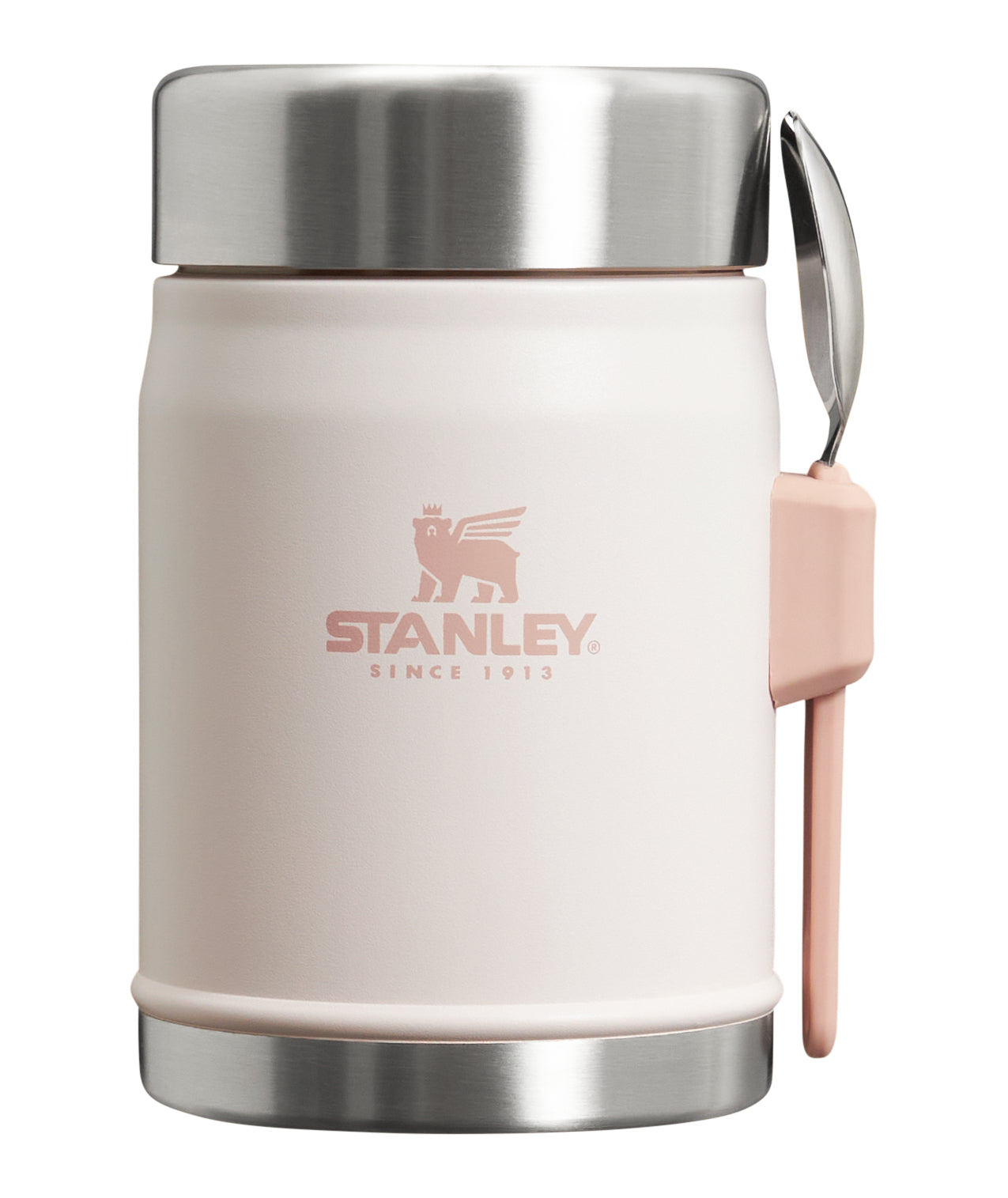 stanley legendary food jar and spork 0.4l rose quartz