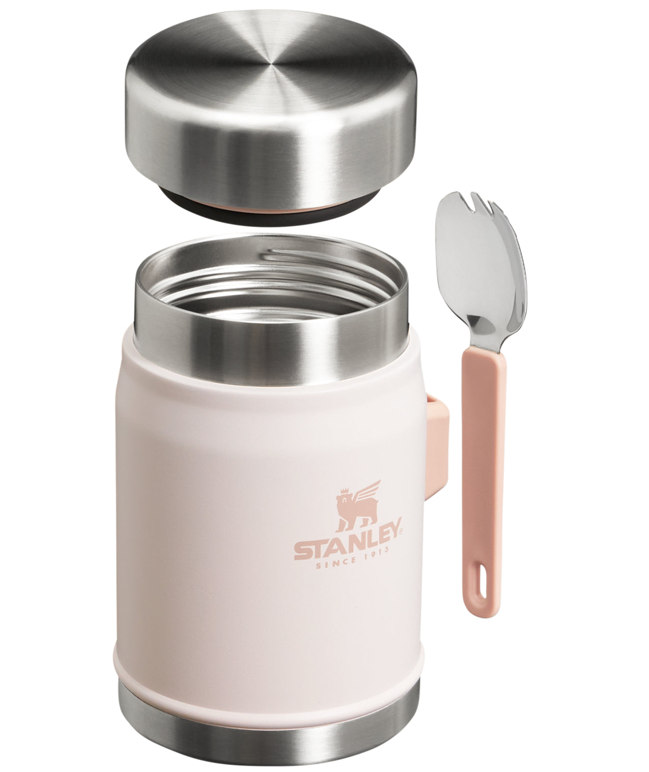 Stanley Legendary Food Jar & Spork 0.4L Rose Quartz