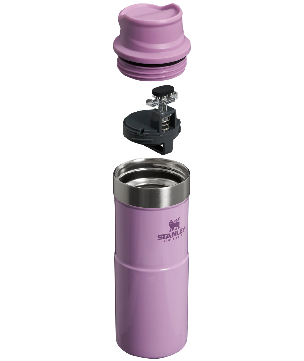 Stanley Classic Trigger Action Travel  Mug 0.35L Lilac Gloss