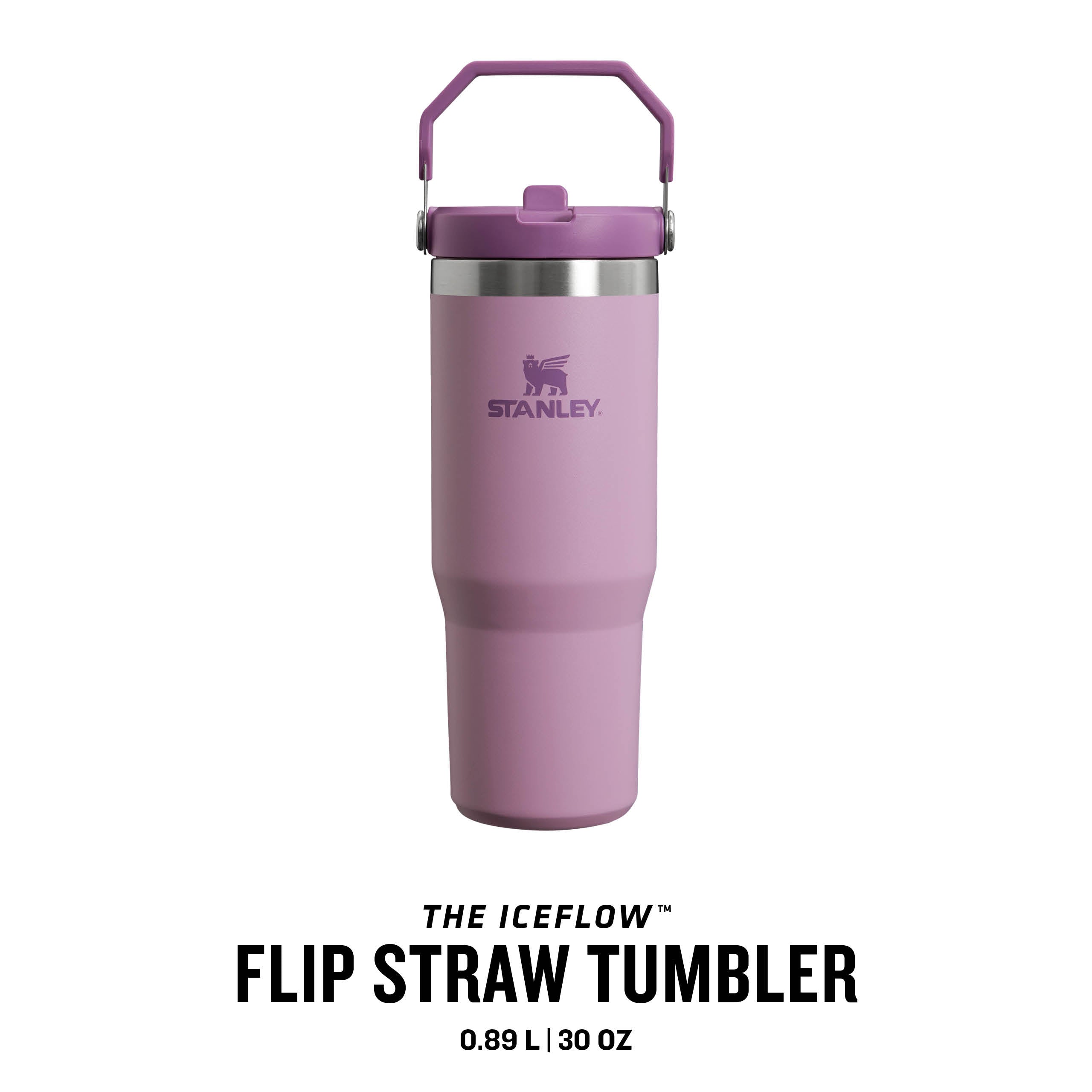 Stanley IceFlow Flip Straw Tumbler 0.89L Lilac