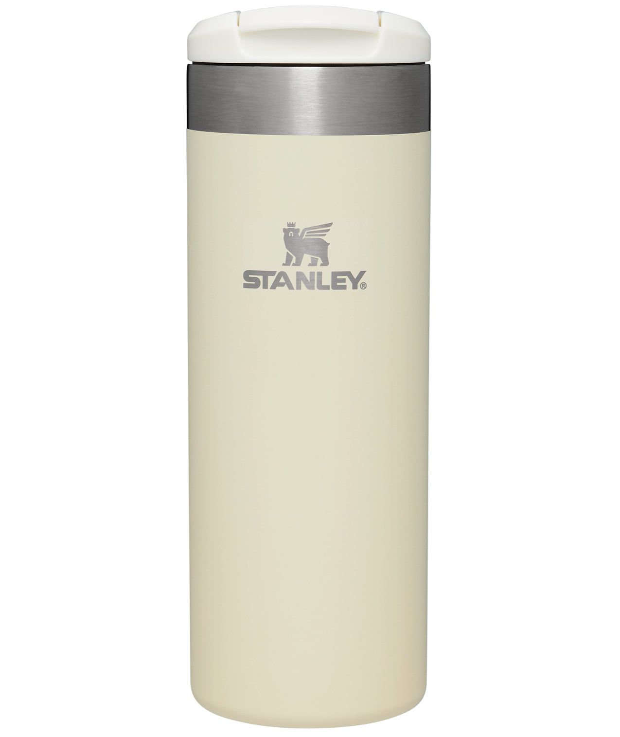 stanley aerolight transit mug 0.47l cream metallic