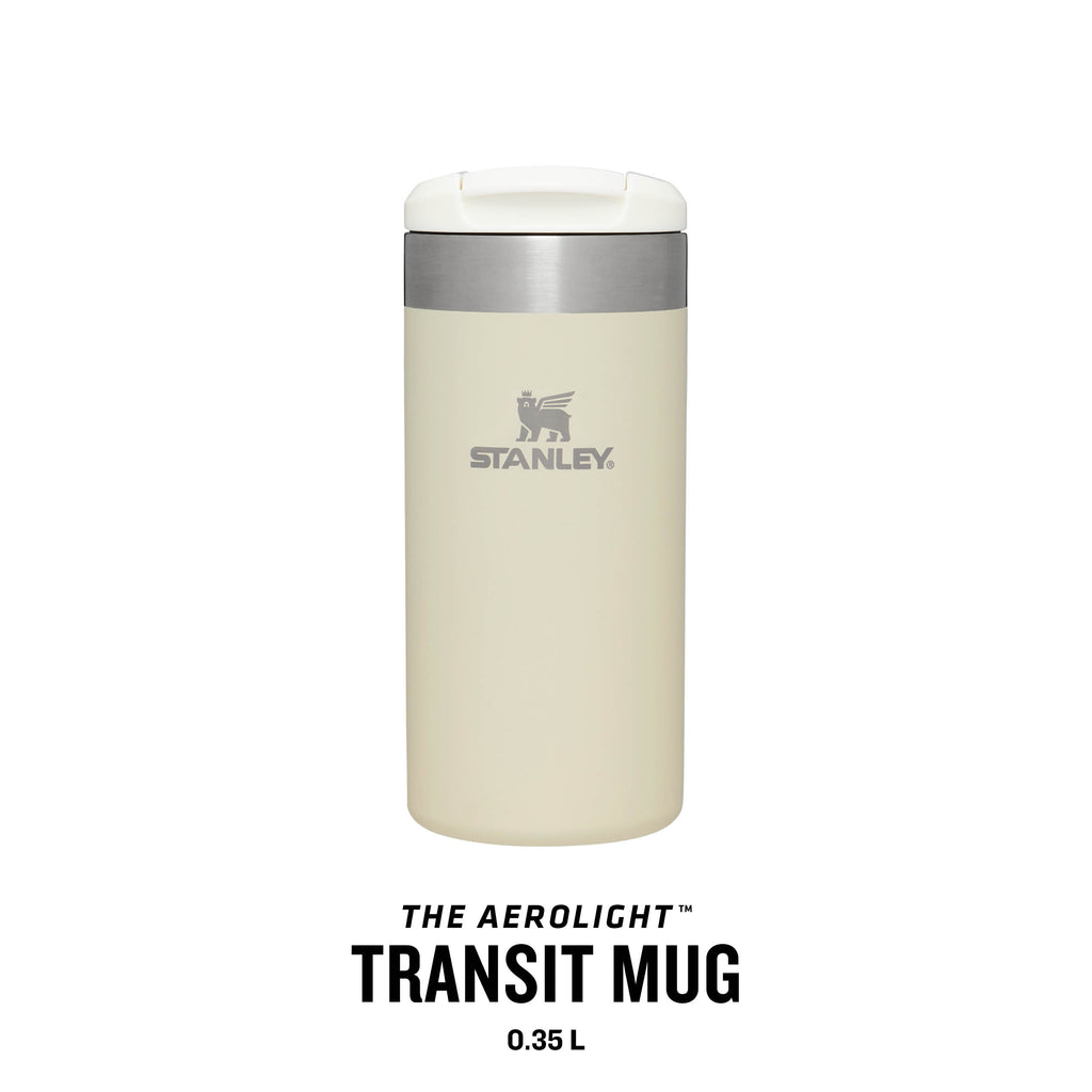 Stanley Aerolight Transit Travel Mug 0.35L Cream Metallic