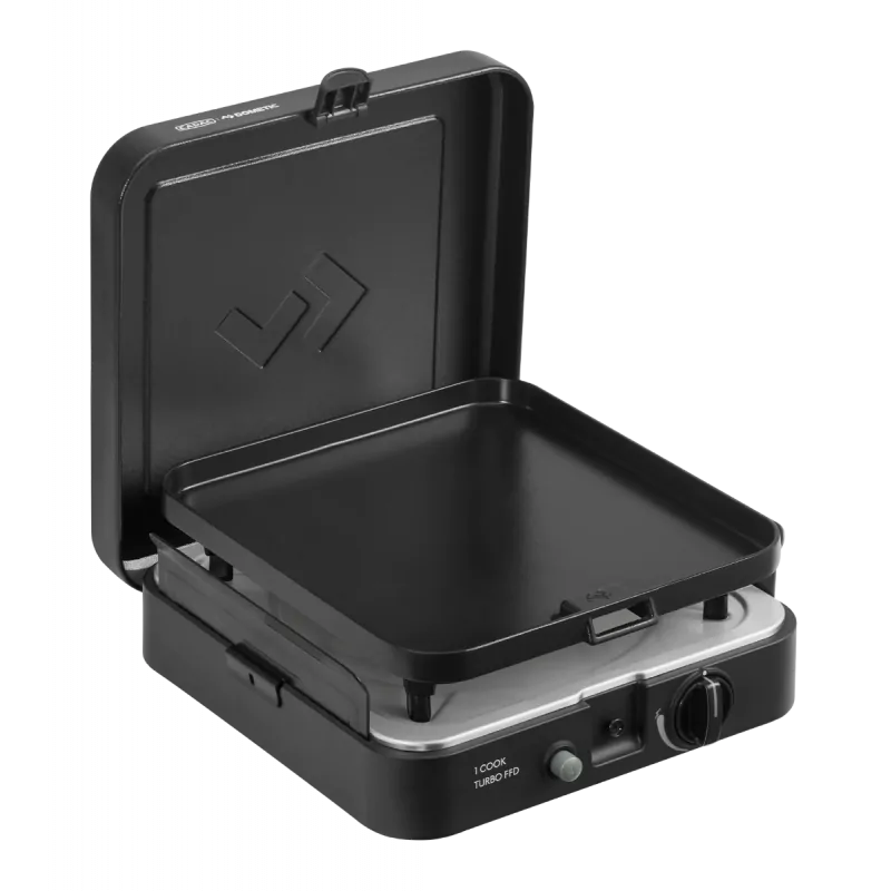 CADAC 1 COOK TURBO FFD FLAT GRILL PALTE WITH QUICK RELASE CONNECTION