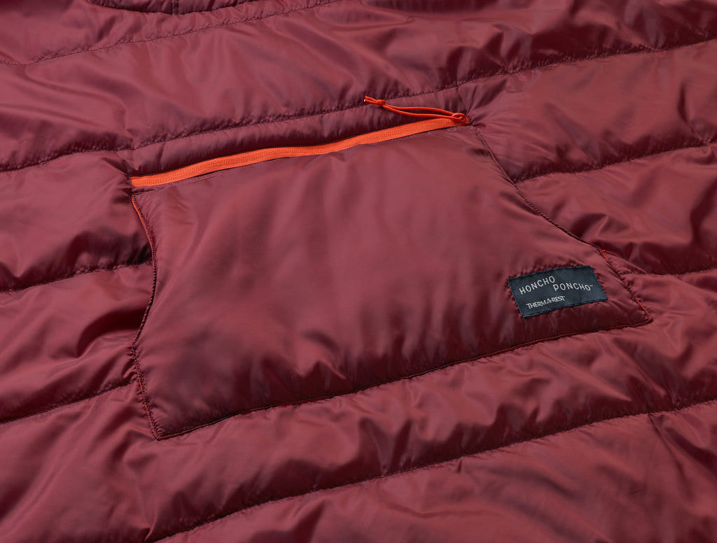 Thermarest Honcho Poncho Mars Red
