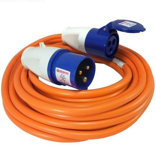 Caravan Mains Site Lead 15m