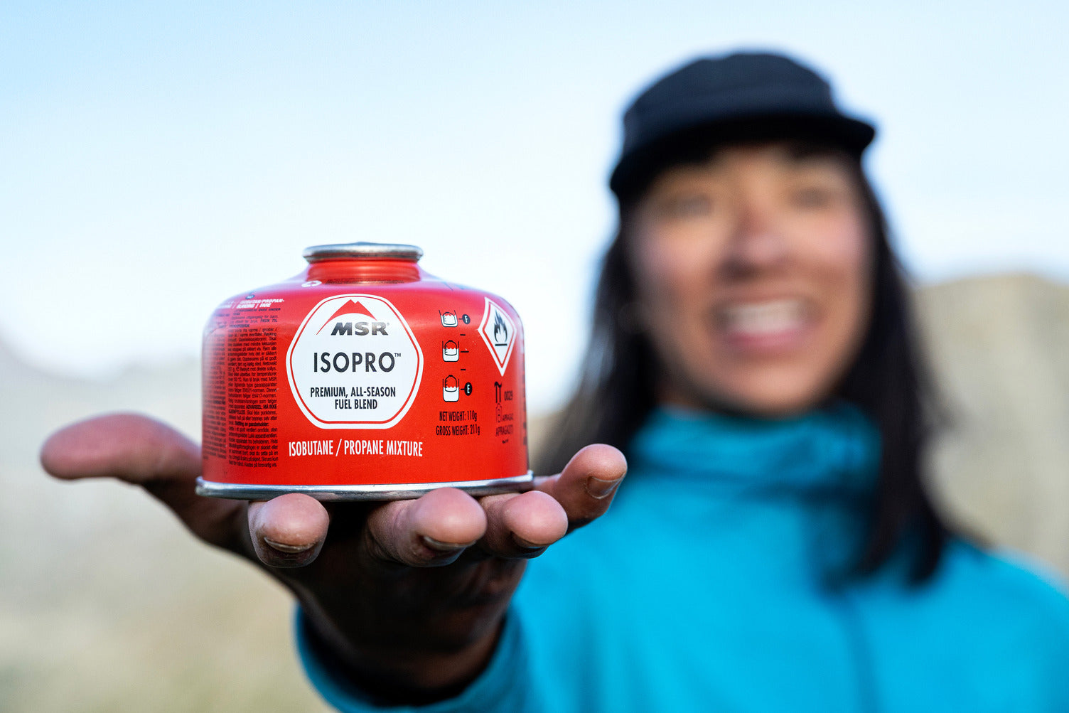 MSR IsoPro Gas Canister 110g