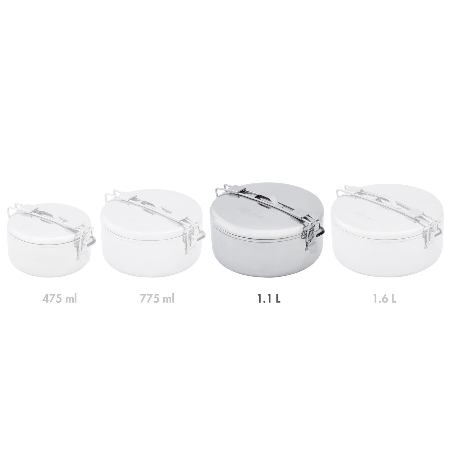 MSR Alpine Stowaway Stainless Steel  Pot 1.1L