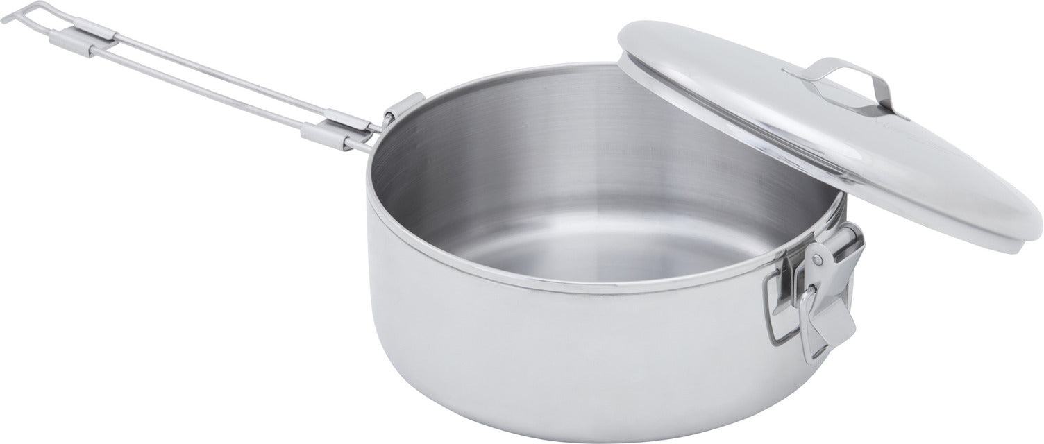 msr alpine stowaway stainless steel pot 1.1L
