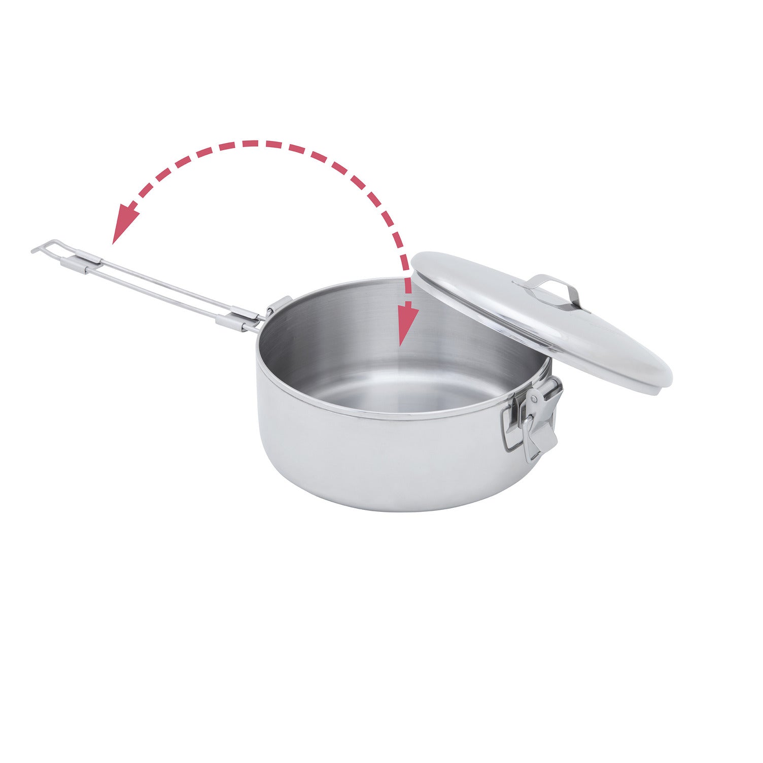 MSR Alpine Stowaway Stainless Steel  Pot 1.1L
