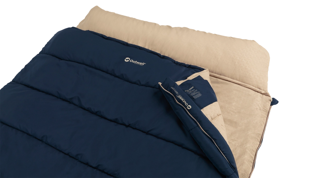Outwell Contour Lux Double Blue Sleeping Bag