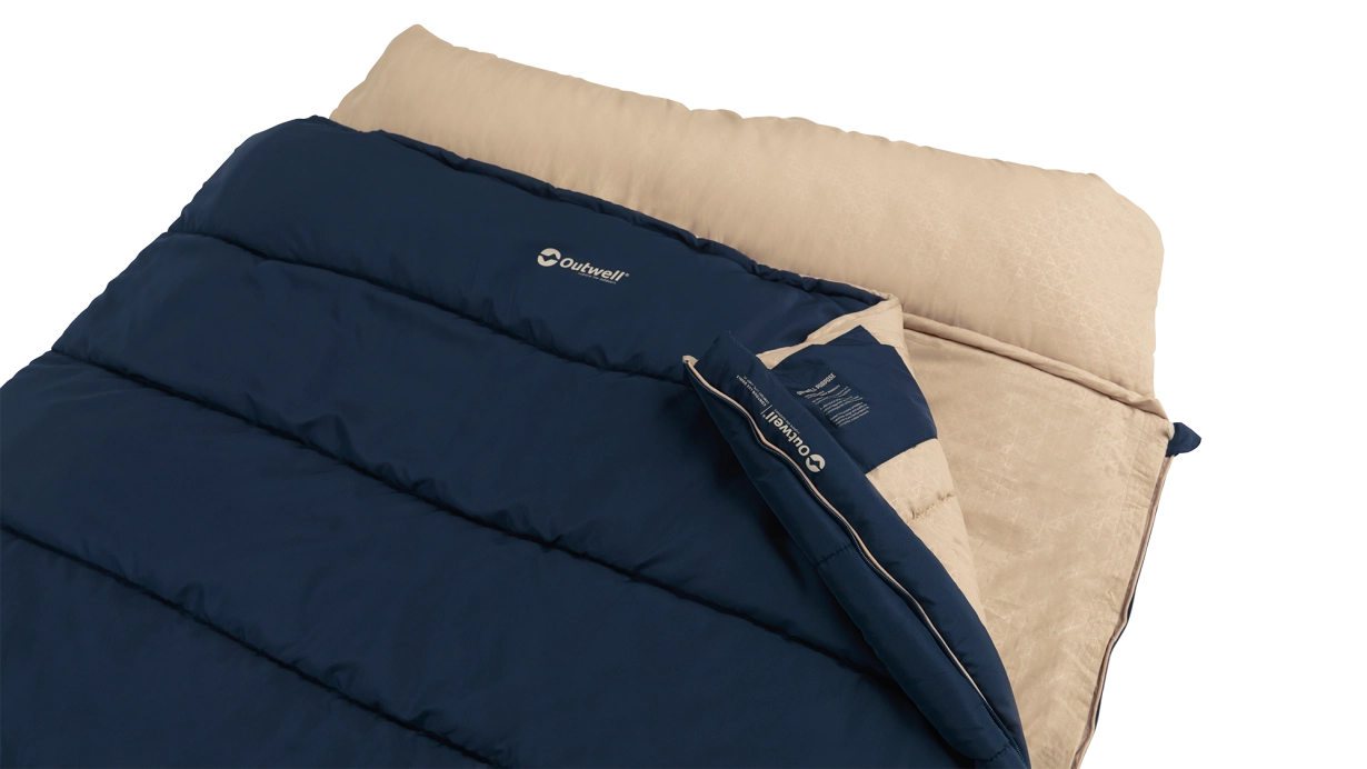 Outwell Contour Lux Double Blue Sleeping Bag
