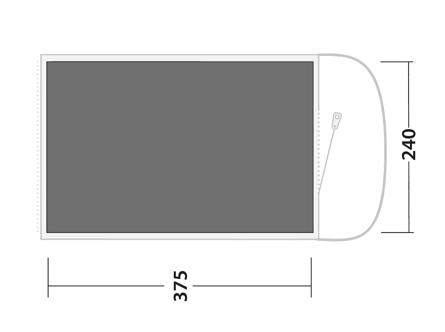 Outwell Sky 4 Tent Footprint