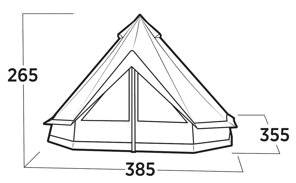 Easy Camp Vaulen Tipi Glamping Tent
