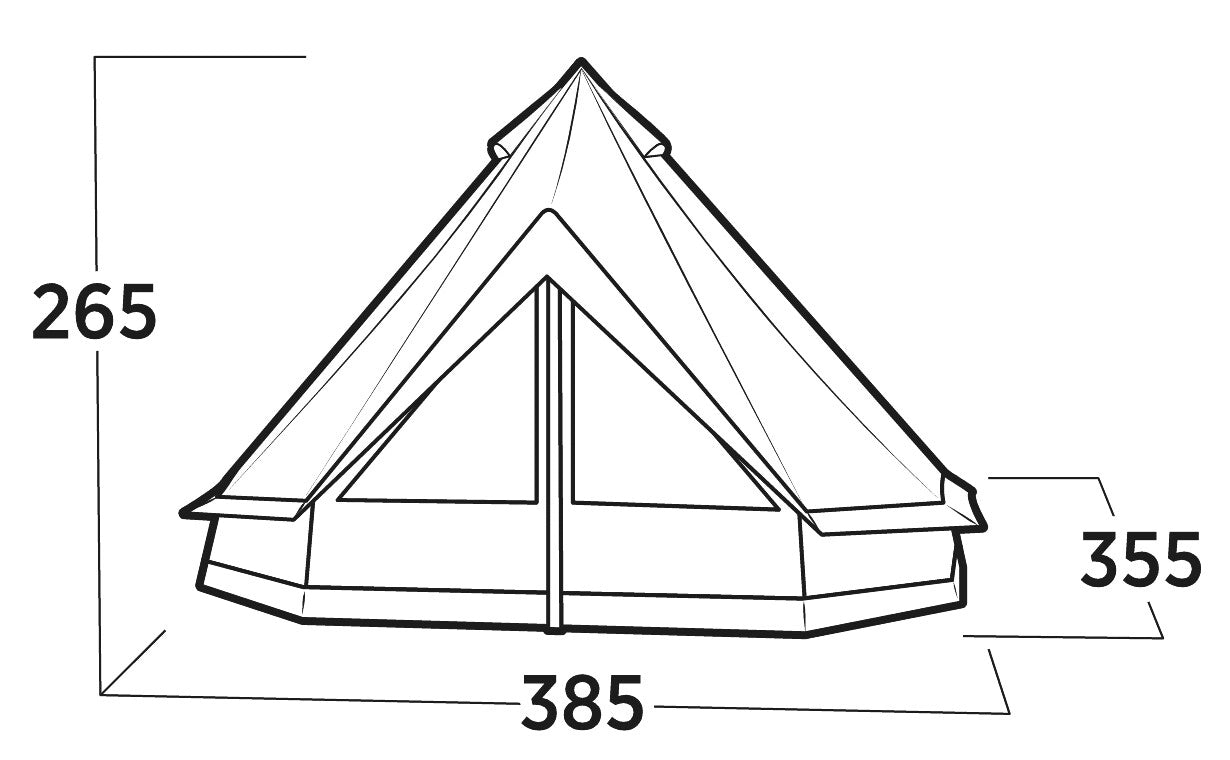 Easy Camp Vaulen Tipi Glamping Tent