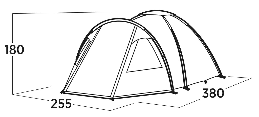 Easy Camp Kinn 4 Poled Dome Tent
