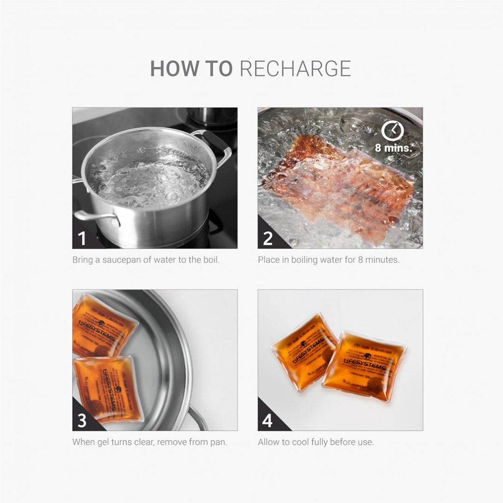 Lifesystems Reusable Hand Warmers  x 2