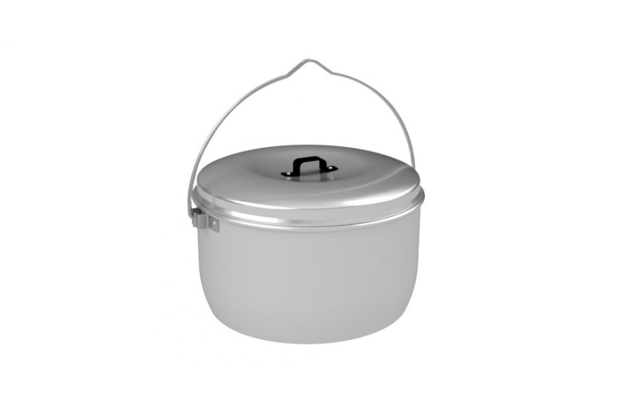 trangia 4.5l aluminium billy can with lid