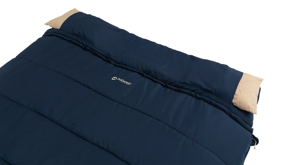 Outwell Contour Lux Double Blue Sleeping Bag