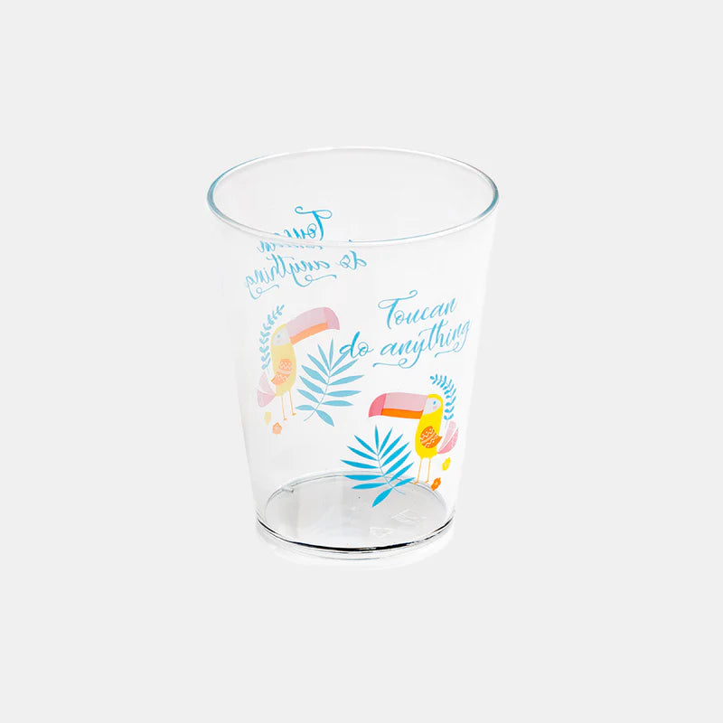 Flamefield Hello Summer Acrylic Glasses - set of 4