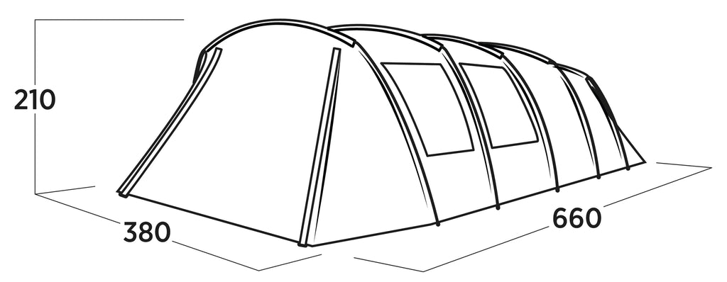 Easy Camp Sola 6 Poled Tent