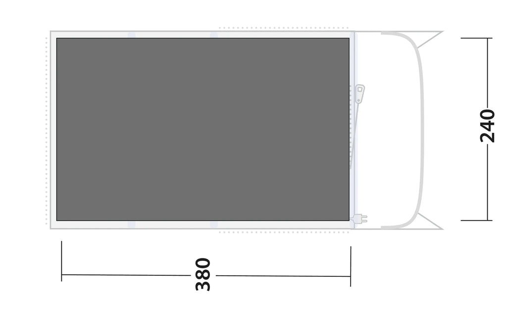 Outwell Monterey 4 Air Tent Footprint