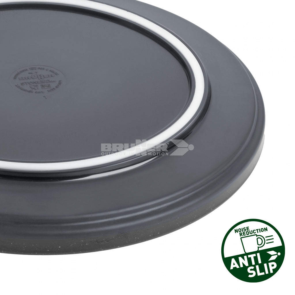 Brunner Odette Melamine Set 6 in 1 Double Black