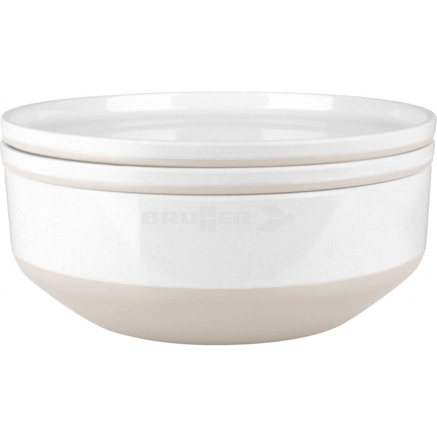 Brunner Odette Melamine Set 6 in 1 White/Beige