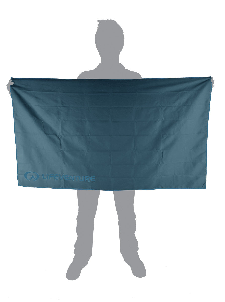 Lifeventure Softfibre Travel Towel XL Blue
