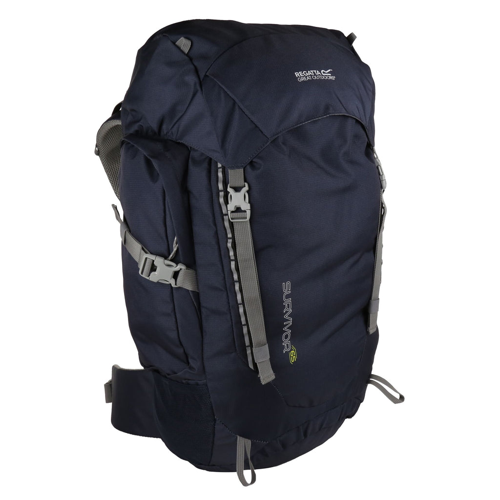 regatta survivor v4 65 litre rucksack navy